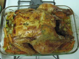 Perfect Roast Chicken, Cooked